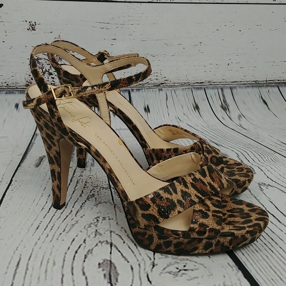 Franco Sarto Shoes - Franco Sarto Artist Collection Leopard Print Heels